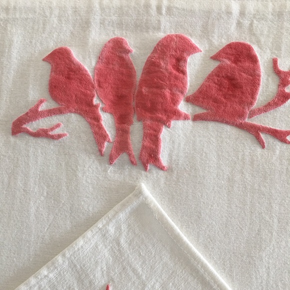 Set of 4 Hand Painted Table Placemats
